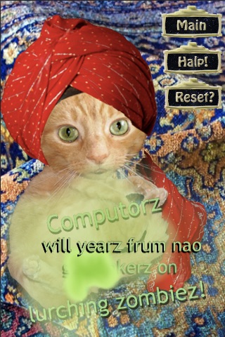 Swami Paws the LOLcat Fortune Teller screenshot-4