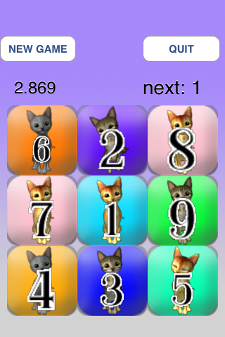 Touch the Cat's Numbers screenshot 2