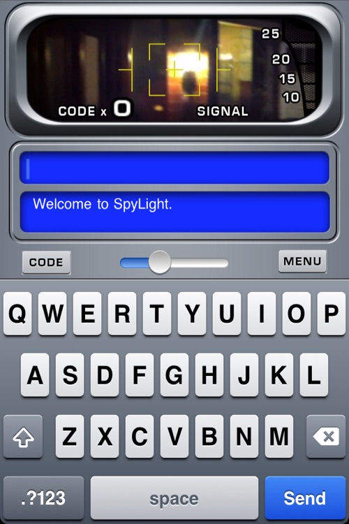 SpyLight - Morse Code fun!