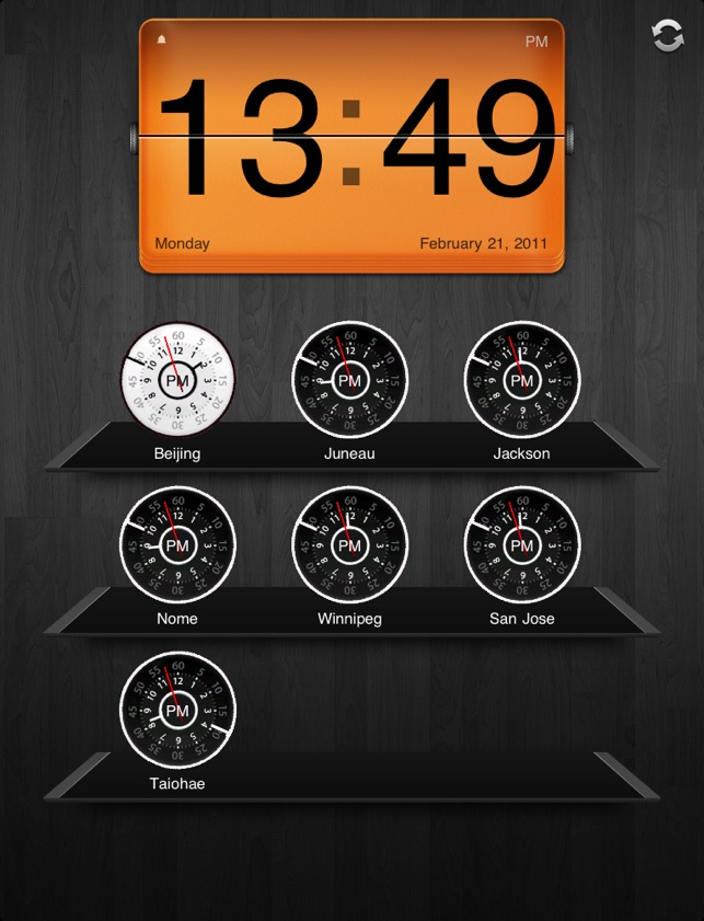 World Clock for iPad Lite(圖1)-速報App