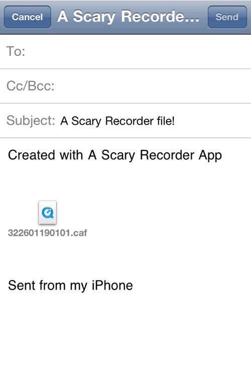 A Scary Recorder Lite screenshot-3
