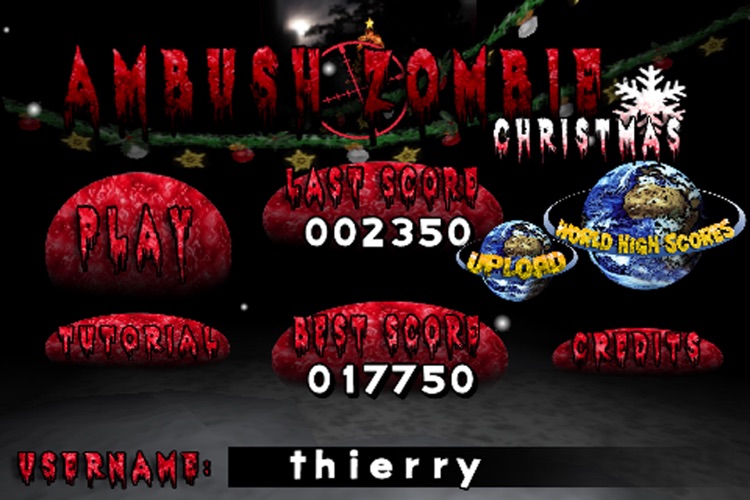 Ambush Zombie Christmas Free