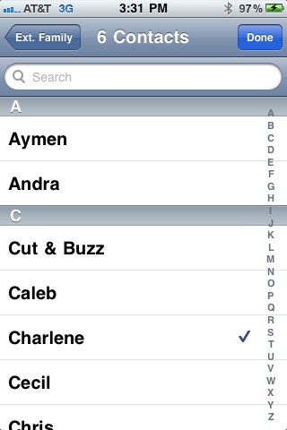 Contacts Groups Free