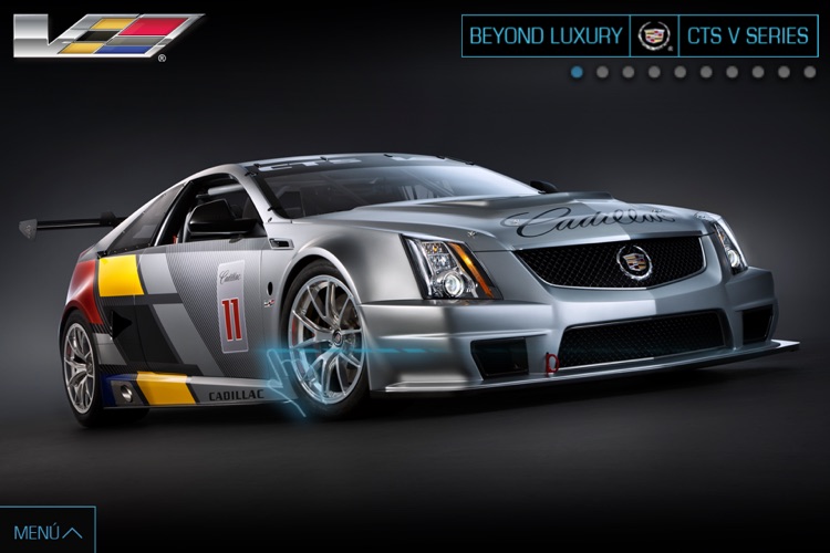 Cadillac CTS V Series para iPhone screenshot-4