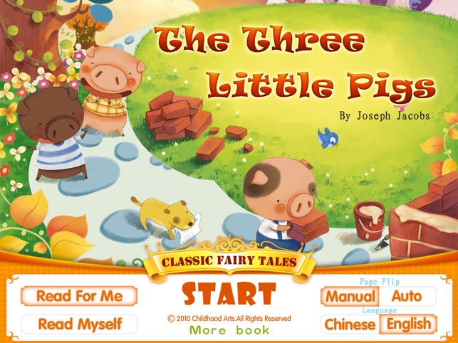 Happyreading-Three Little Pigs HD(圖1)-速報App