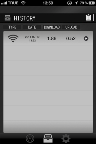 TCI Speedtest screenshot 3