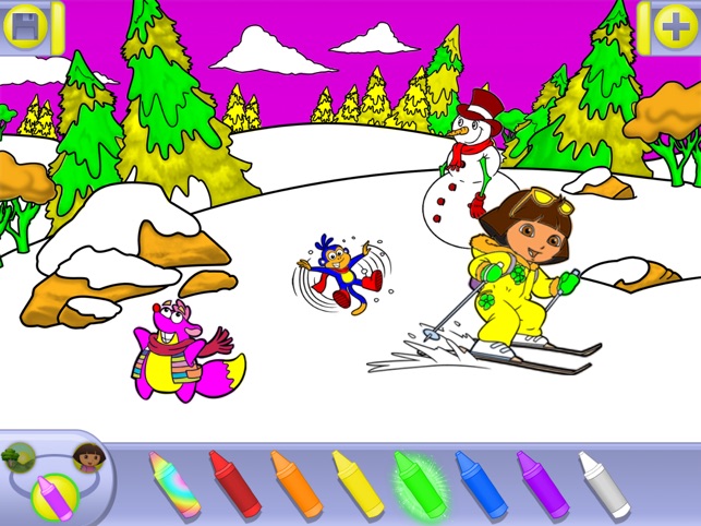 Dora the Explorer Coloring Adventures(圖5)-速報App