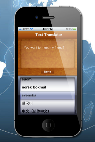 iTranslator HD Lite screenshot 2
