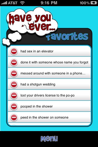 18+ a Have you ever ... Adult Edition never ending questions screenshot-3