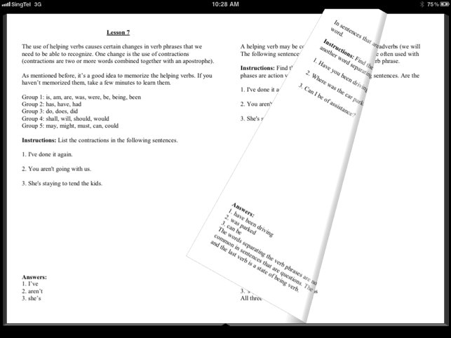 Daily Grammar Lessons Workbook(圖5)-速報App