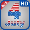 Independence Day 2012 - 4 july HD for iPad 2 and iPad