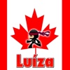 Luíza está no Canadá