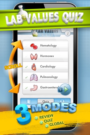 Lab Values Quiz for iPhone(圖2)-速報App