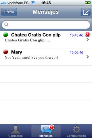 µMessage screenshot 3