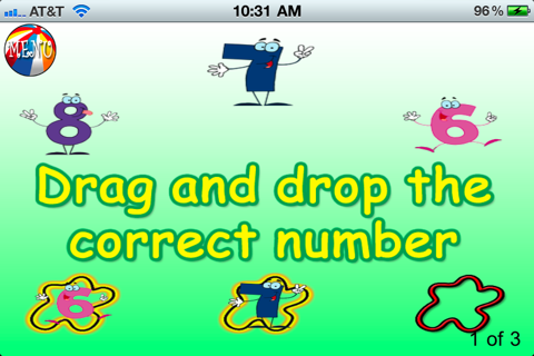 ABC 123 for Kids "iPhone/iPod Touch" screenshot 3