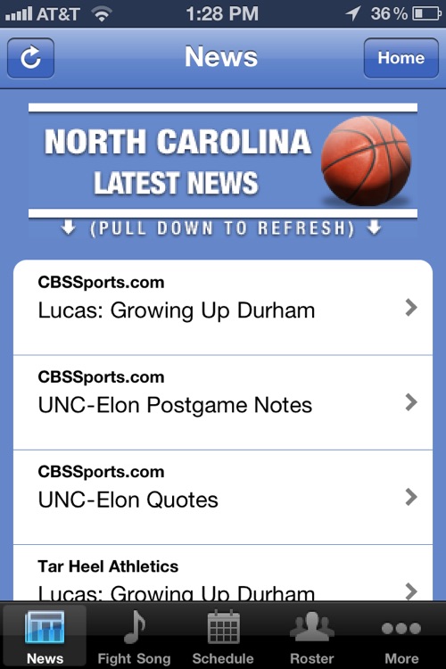 North Carolina Tar Heel Basketball