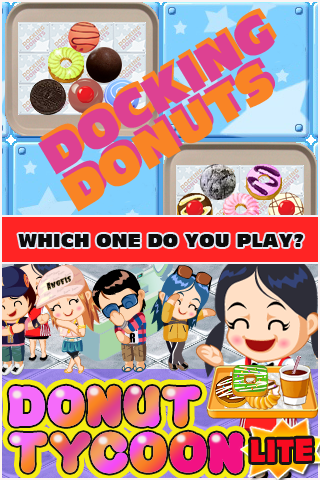 Docking Donuts Tycoon Lite -2 in 1- Screenshot on iOS