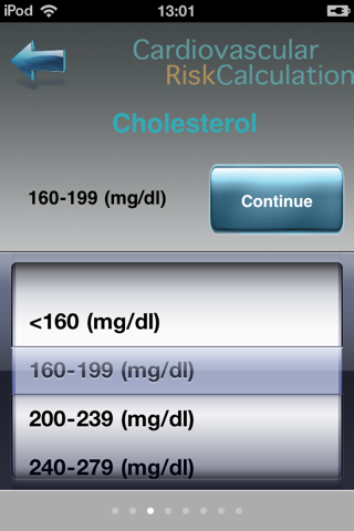 Cálculo de Riesgo Cardiovascular LITE screenshot 3