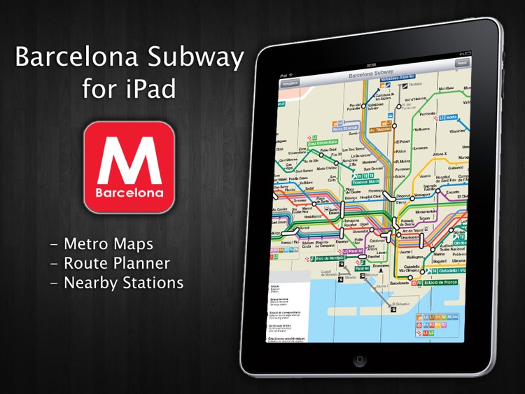 Barcelona Subway for iPad