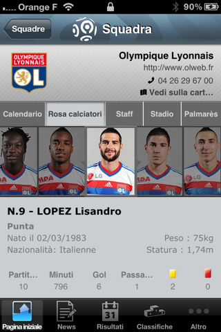 French Ligue 1 screenshot 3
