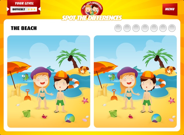 Tom & Lea's adventures: Spot the differences - Learn while p(圖4)-速報App