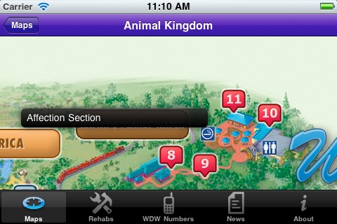 Disney World Maps screenshot 3