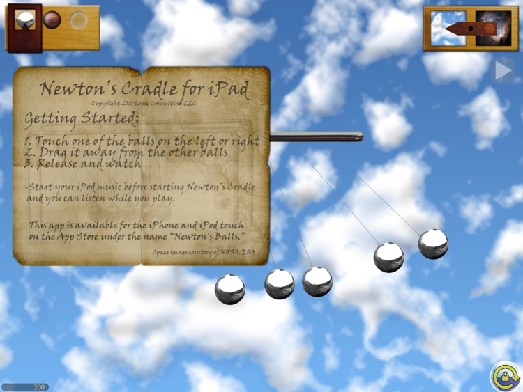Newton's Cradle for iPad screenshot-4