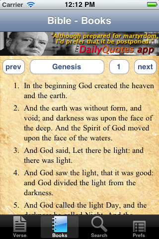 Daily Bible Mobi screenshot 2