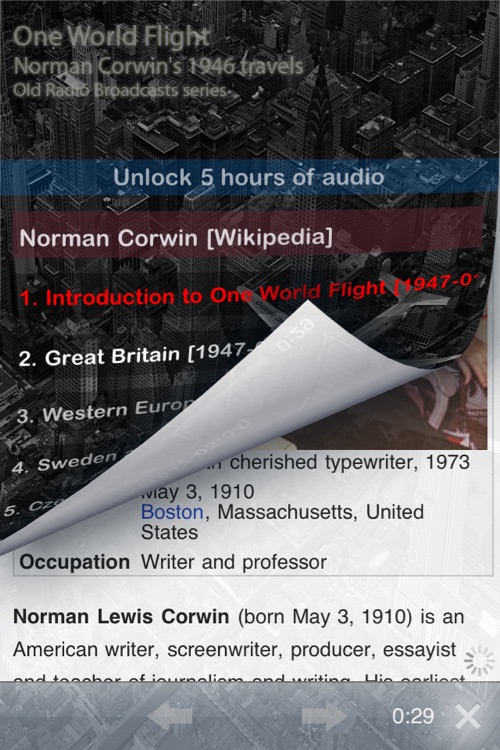 Norman Corwin’s One World Flight (1946) (Old Time Radio Shows)