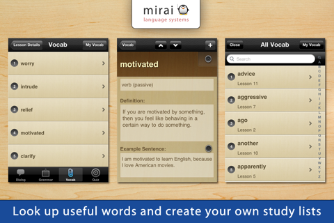10 Minute English (Lite) - Mirai English (Mirai Language Systems) screenshot 3