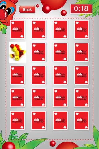 Red Nose Day Memory Game