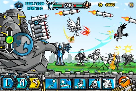 Cartoon Wars 2: Heroes Lite screenshot 2