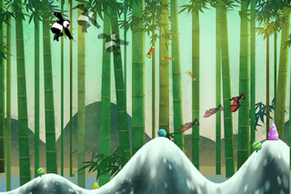 Flying Panda-Catch bandits screenshot 2