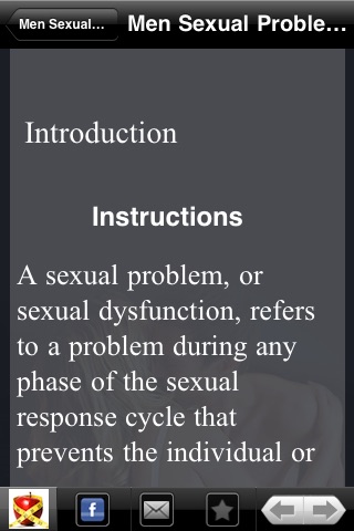 Men's Sexual Problems