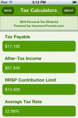 Tax Calculators screenshot-3