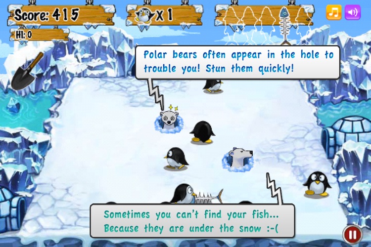 Penguin And Fish screenshot-4