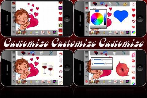 Be Mine Lite - Valentine's Day Card Creator screenshot-3