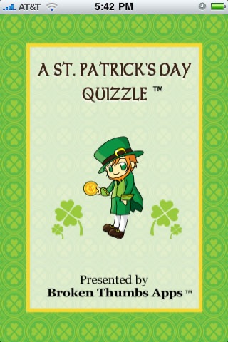 A St. Patrick's Day Quizzle™