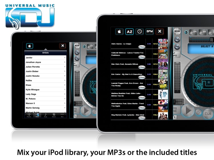 Universal Music DJ for iPad