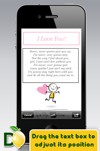 Personal Love Cards FREE - Valentine's day edition screenshot 3