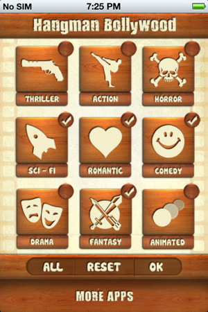 Hangman Bollywood For iPhone(圖2)-速報App