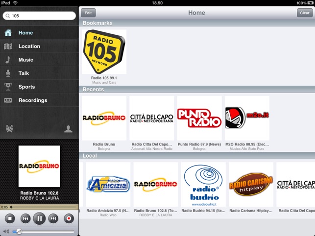 iRadio Screenshot