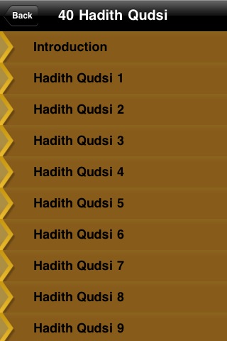 40 Hadith Qudsi screenshot 2