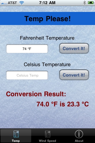 Temp Please! screenshot