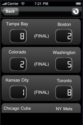 Baseball League: Live Scores and Schedule