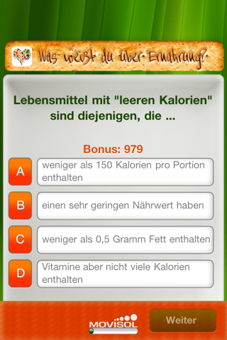 How much do you know about nutrition? screenshot 2