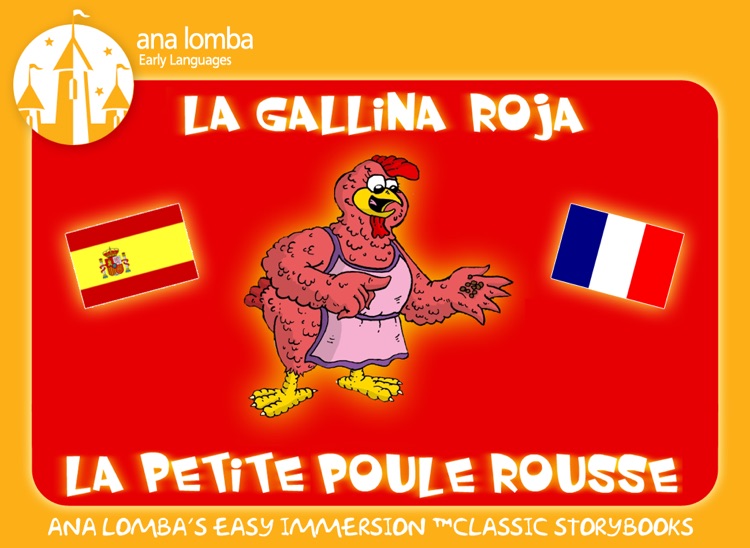 Ana Lomba – Espagnol pour les enfants : La Petite Poule Rousse (Histoire Bilingue Français-Espagnol)