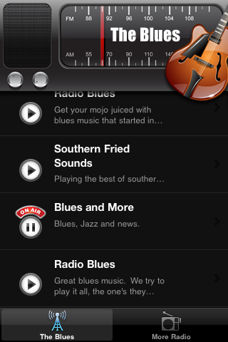Blues Radio FM screenshot 2