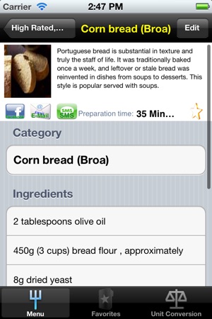 Bread Recipes for iPhone(圖3)-速報App