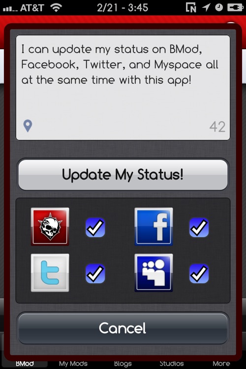 BodyMod.org Mobile App
